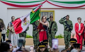 "Hago un grito de justicia por Carlos"; Grecia Quiroz encabeza ceremonia en Uruapan
