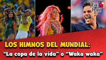 Las canciones del Mundial:  Shakira vs Ricky Martin 