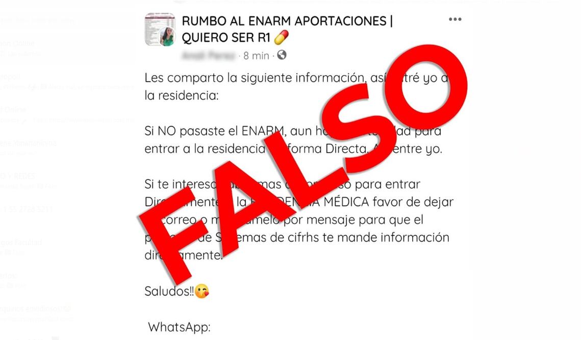 Venta de plazas médicas. Foto: especial