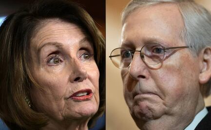 Pelosi y McConnell, los protagonistas del juicio político a Trump