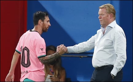 Frente al Real Madrid necesitamos al mejor Messi: Koeman