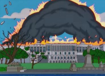 "Los Simpson" también predijeron el asalto al Capitolio de Estados Unidos