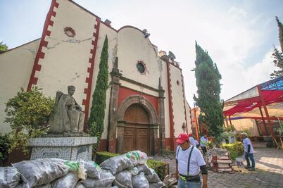 Restauración no llega a templos de Xochimilco