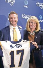 McVay le ve potencial a los Rams