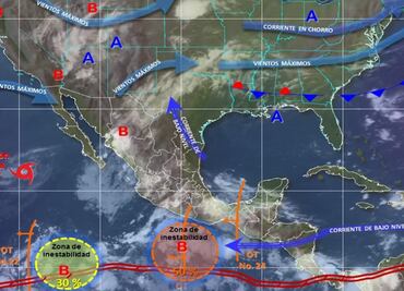 "Kay" continúa debilitándose al oeste de BCS
