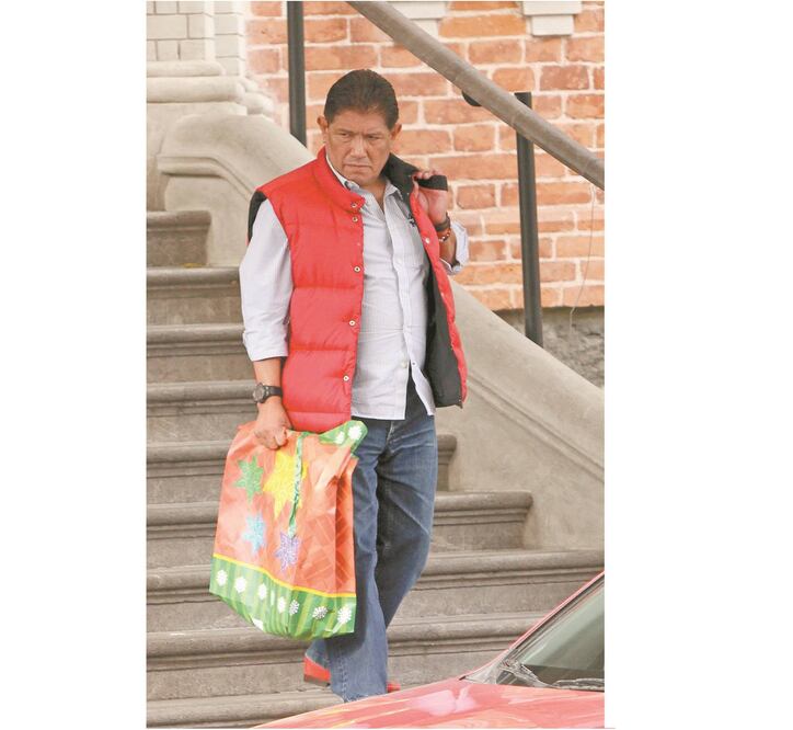 El productor estuvo en la grabación del final de su serie. Foto/CLASOS