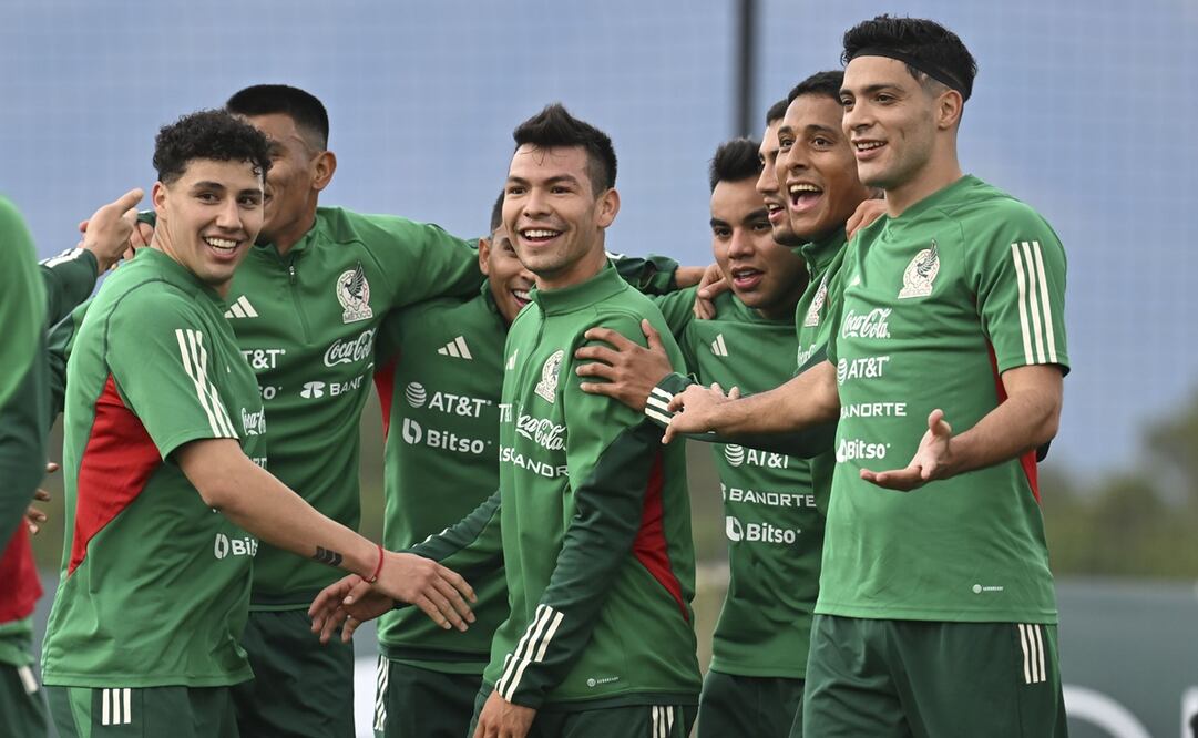 Futbolistas mexicanos en el último entrenamiento previo a enfrentar a Suecia - FOTO: Imago7