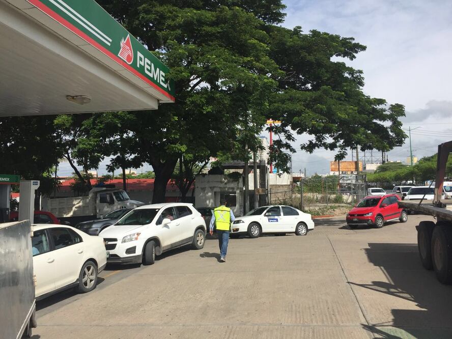 Este miércoles, Chiapas sufrió de desabasto de combustible (Foto: Fredy Martín)