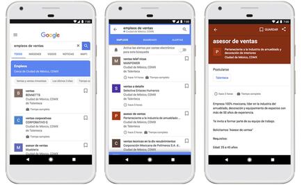 Google Empleos ya está disponible en México