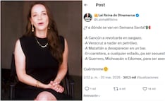 Laisha Wilkins incomoda con comentario sobre la violencia en México: "¿a dónde se van en Semana Santa, a Mazatlán a desaparecer en un bar?"