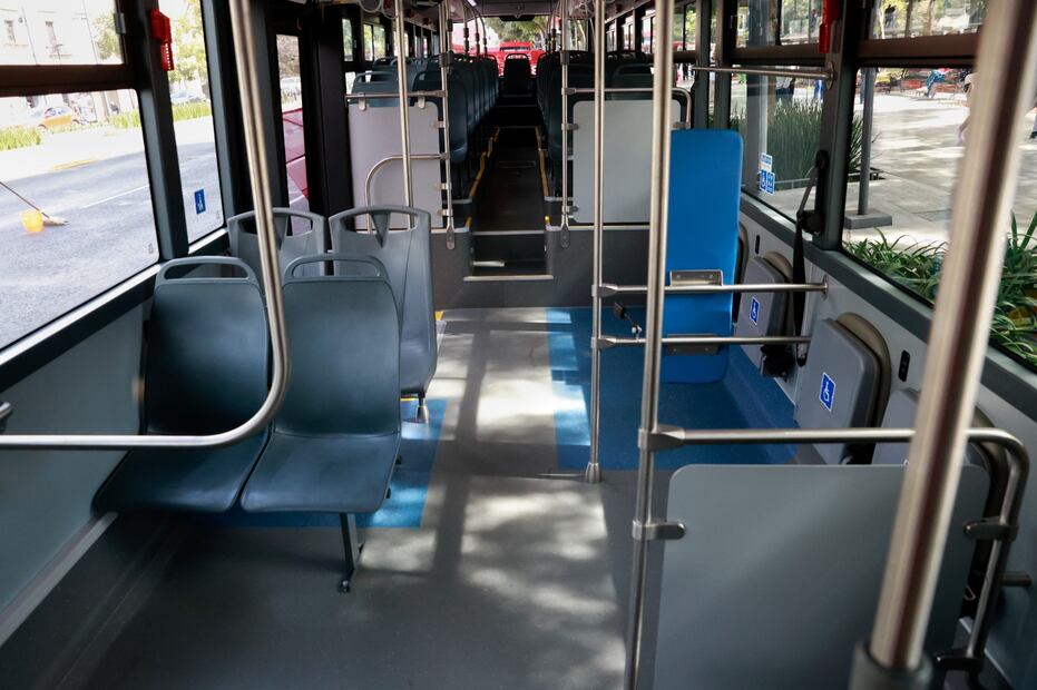 Nuevas unidades eléctricas del Metrobús. FOTO: Especial/ EL UNIVERSAL/