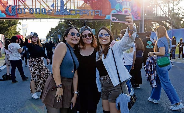 El festival Corona Capital en la CDMX. Foto: Hugo Salvador / EL UNIVERSAL