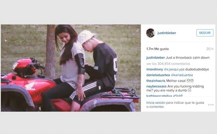 Revuelo por foto de Bieber con Selena Gomez 