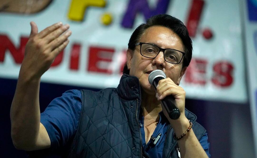 Fernando Villavicencio, candidato asesinado en Ecuador. Foto: Vía AP