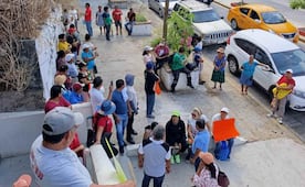 Habitantes de Salina Cruz, Oaxaca, protestan contra CFE por cortes en el servicio eléctrico; fallas son constantes, dicen