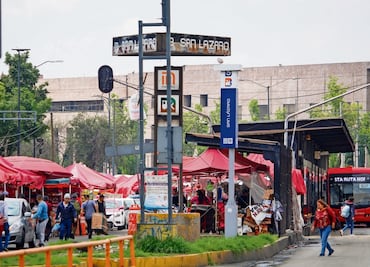 Rodean ambulante el CETRAM de San Lázaro tras la rehabilitación