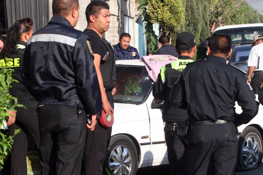 Foto: Fernando Ramirez  / Intento de linchamiento calle controles del fraccionamiento Tuzos de Mineral de la Reforma 