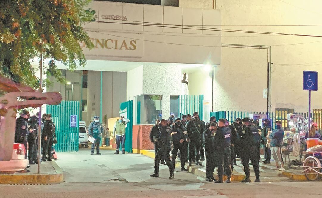 Las dos personas que fueron trasladados al Hospital Rubén Leñero, entre ellos el líder de una célula de La Unión Tepito, perdieron la vida en la clínica. Foto: ESPECIAL