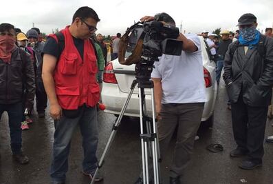 Retienen en Nochixtlán a periodistas de Azteca por cinco horas