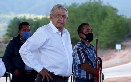 A pesar del veto del INE, AMLO volvió a hablar sobre el proceso electoral