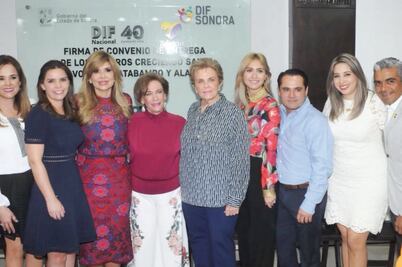 DIF Sonora entrega centros Creciendo Sano