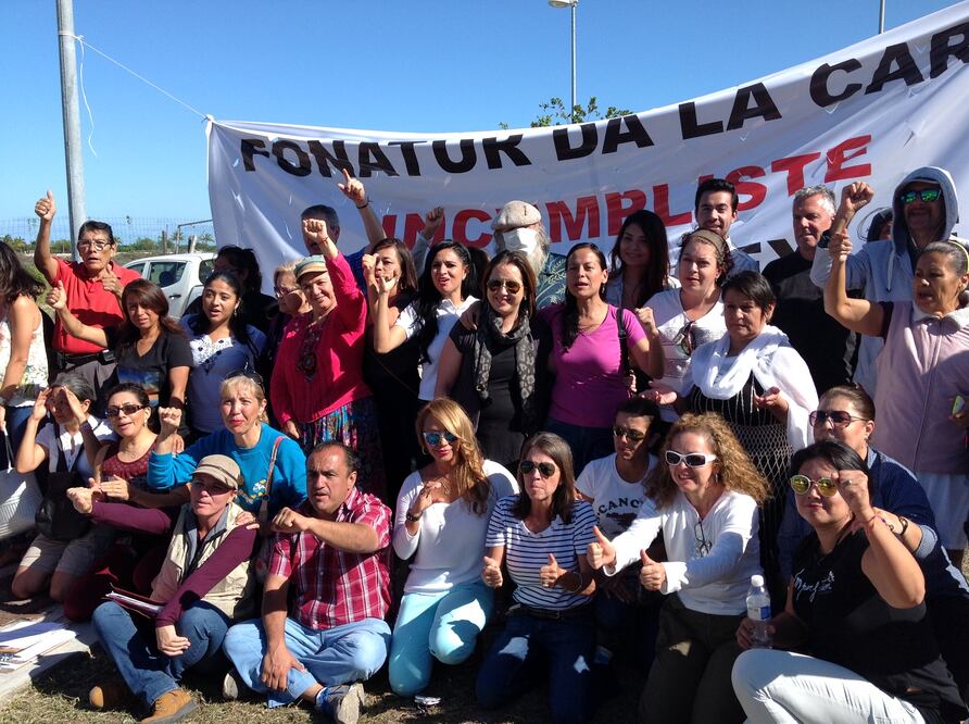 El rescate y reubicación de animales que sobrevivieron al ecocidio provocado en “Malecón Tajamar” fue reprogramado (Adriana Varillas. EL UNIVERSAL)
