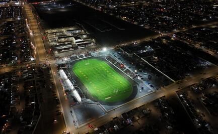 Inauguran Estadio 8 de Diciembre en Ciudad Juárez, Chihuahua; tiene capacidad para más de 4 mil personas
