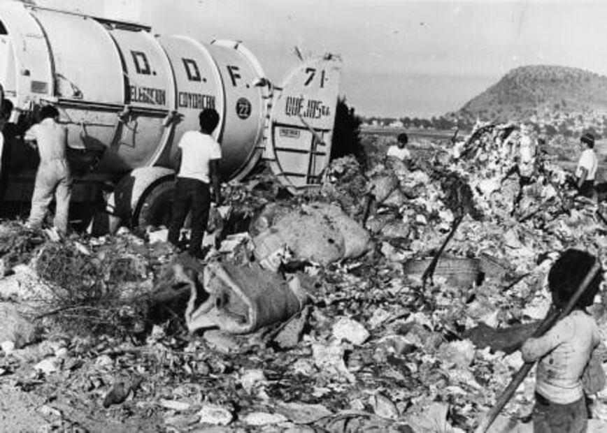 Ponga la basura en su lugar 