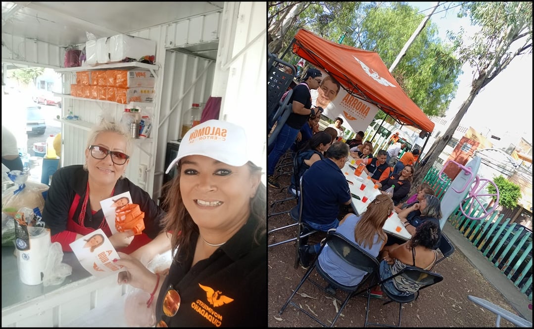 Araceli García sostuvo una reunión con habitantes de la colonia Tres Estrellas. Foto: Especial