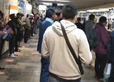 Lluvia provoca retrasos en servicio del Metro CDMX