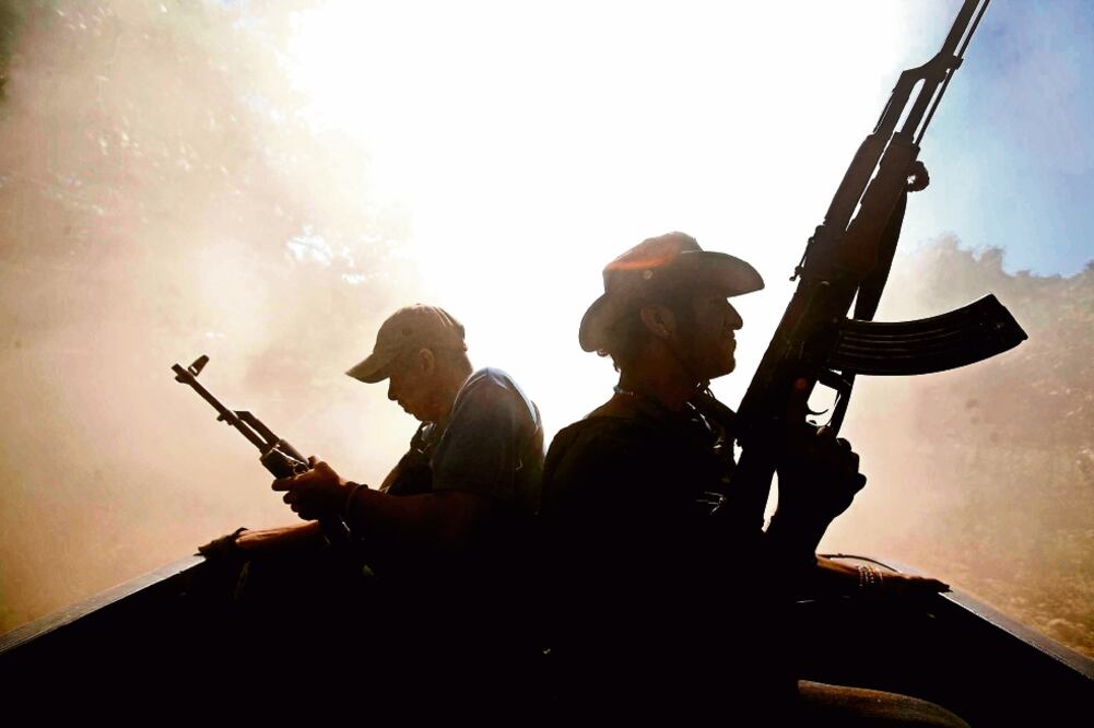 De las armas que son recuperadas en México que provienen de Estados Unidos, 25% son manufacturadas en otros países, principalmente Rumania, revela un reporte conjunto del Centro de Políticas de Violencia y WOLA (ARCHIVO EL UNIVERSAL)