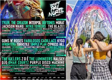Tyler, The Creator, Guns n´ Roses y The Killers encabezan el cartel de Tecate Pa´l Norte 2026