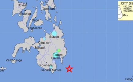 Advierten riesgo de tsunami tras sismo en Filipinas
