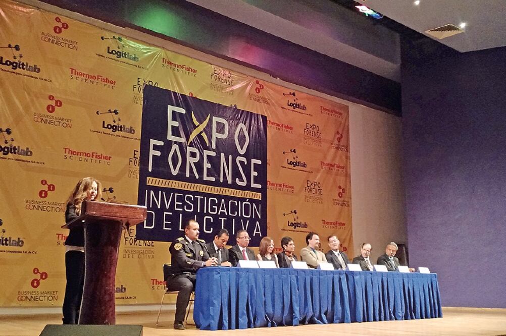 Tras inaugurar la segunda edición de la Expo Forense, Juan Carlos Contreras, subsecretario de la SSP, dijo que no hay una cifra exacta sobre este delito (FANNY RUIZ PALACIO. EL UNIVERSAL)