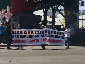 Cancelan marcha contra Trump en Tijuana; llegan solamente 20