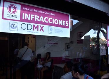 Anuncian descuentos de hasta 80% en multas de CDMX