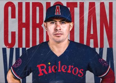 Christian Villanueva quiere ser rey con los Rieleros; el exligamayorista se une a la novena de Aguascalientes