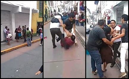 Funcionarios agreden a indígenas en mercado municipal de Huauchinango Puebla