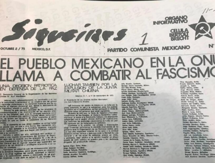 Cuando López Tarso fue espiado por el gobierno por oponerse a la dictadura de Pinochet
