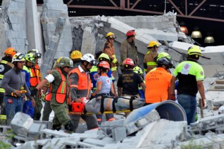 Identifican a 5 de los fallecidos tras derrumbe en Monterrey