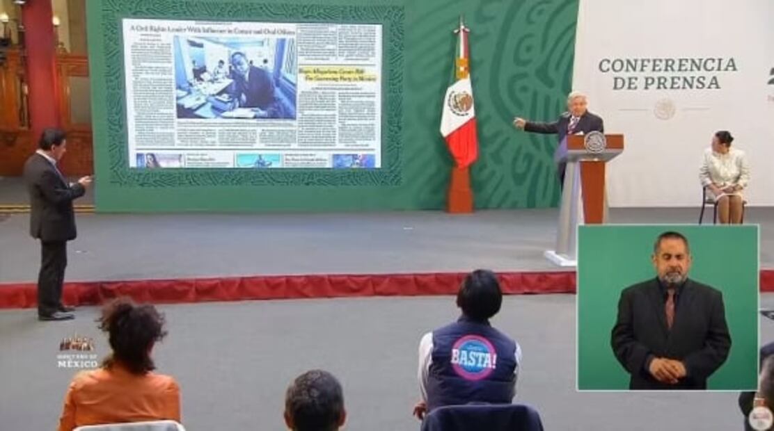 La mañanera de AMLO, 4 de marzo, minuto a minuto