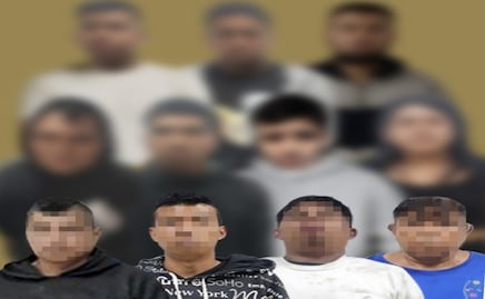 Caen 11 presuntos extorsionadores en Guanajuato; les decomisan fusiles de asalto y dinero en efectivo