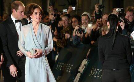 Los duques de Cambridge se unen a Daniel Craig en el estreno de "Spectre"