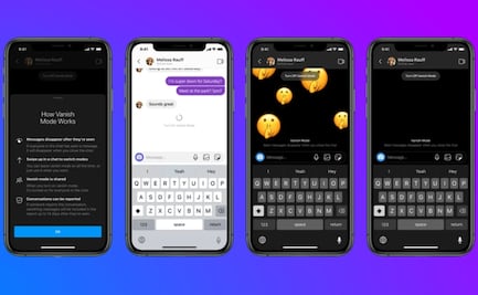 Así puedes activar el Modo Efímero en Messenger e Instagram