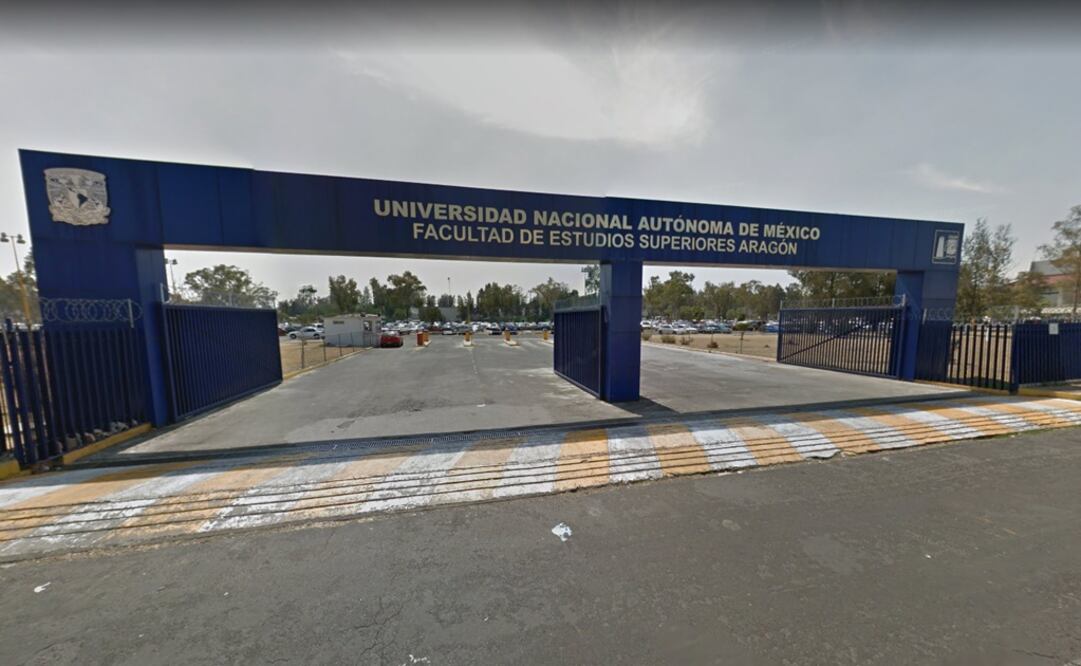 Suspende clases en la FES Aragón por intensas lluvias; hay inundaciones en los accesos. Foto: Google Maps