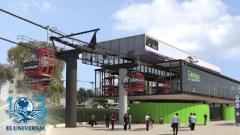 Anuncian para 2020 primera línea del Cablebús en CDMX