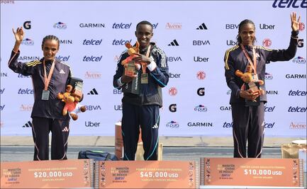 Maratón CDMX 204: Fancy Chemutai y Janet Ruguru hacen el 1-3 para Kenia en rama femenil