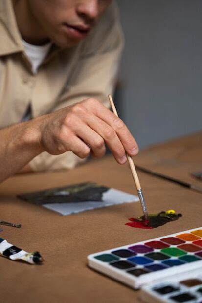 La Inteligencia Artificial y la psicología del color. Fuente: Freepik.