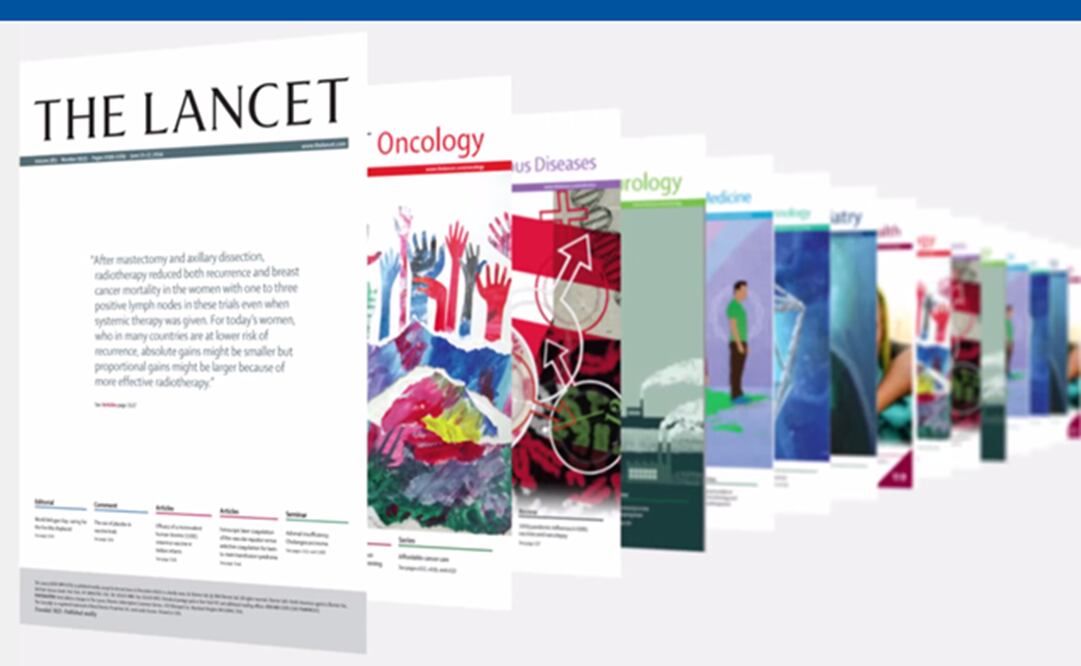 The Lancet publica algunos de los mejores descubrimientos científicos de los mejores investigadores de todo el mundo - Foto: Tomada de la cuenta de Facebook oficial de The Lancet