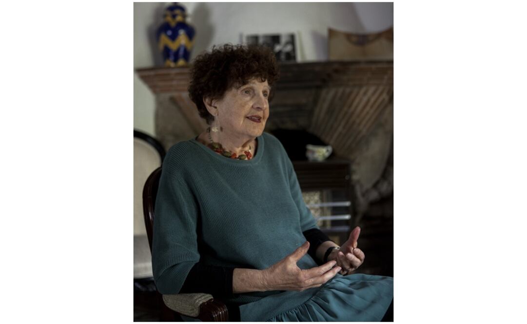 “Para mí la pérdida de Sergio Pitol es tremenda y para México también", dijo Margo Glantz. Foto: Camila Mata